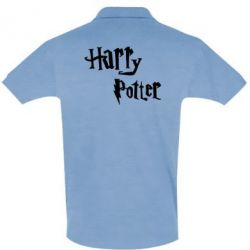 Мужское поло Harry Potter logo - PrintSalon