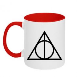 Чашка двокольорова Harry Potter logo - PrintSalon