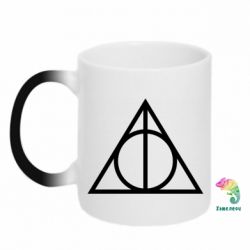 Чашка-хамелеон Harry Potter logo - PrintSalon
