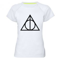 Жіноча футболка для спорту Harry Potter logo - PrintSalon