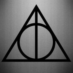 Наклейка Harry Potter logo - PrintSalon