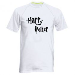 Чоловіча футболка для спорту Harry Potter logo - PrintSalon