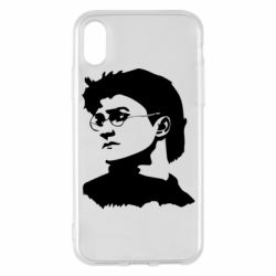 Чохол для iPhone X/Xs Harry Potter silhouette - PrintSalon