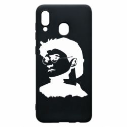 Чехол для Samsung A30 Harry Potter silhouette