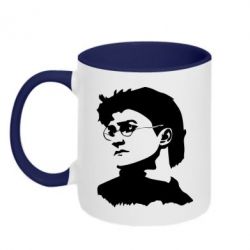 Чашка двокольорова Harry Potter silhouette - PrintSalon