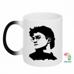 Чашка-хамелеон Harry Potter silhouette - PrintSalon