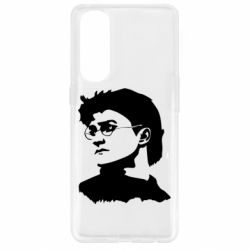 Чехол для Oppo Reno 4 Pro Harry Potter silhouette
