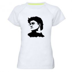 Женская футболка для спорта Harry Potter silhouette