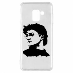 Чохол для Samsung A8 2018 Harry Potter silhouette - PrintSalon