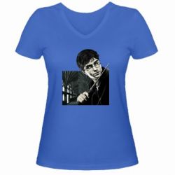 Жіноча футболка з V-подібним вирізом Harry Potter - PrintSalon