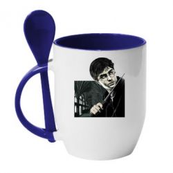 Чашка з ложкою Harry Potter - PrintSalon