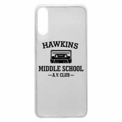 Чохол для Samsung A70 Hawkins middle school-PrintSalon Чохол для Samsung A70 Hawkins middle school