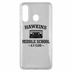 Чехол для Samsung M40 Hawkins middle school - PrintSalon