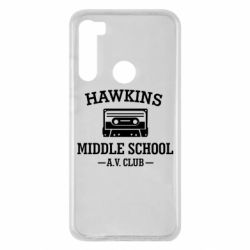 Чохол для Xiaomi Redmi Note 8 Hawkins middle school