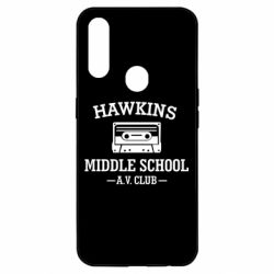 Чехол для Oppo A31 Hawkins middle school - PrintSalon