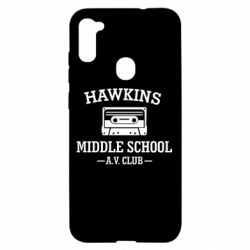 Чехол для Samsung A11/M11 Hawkins middle school - PrintSalon