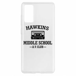 Чехол для Samsung S20 FE Hawkins middle school