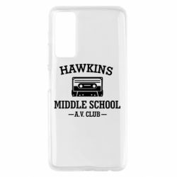 Чехол для Huawei P Smart 2021 Hawkins middle school