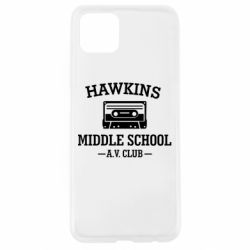 Чехол для Oppo A92s Hawkins middle school-PrintSalon Чехол для Oppo A92s Hawkins middle school