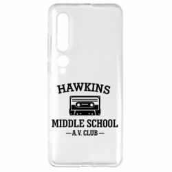 Чехол для Xiaomi Mi10/10 Pro Hawkins middle school - PrintSalon