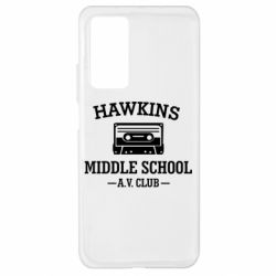 Чехол для Xiaomi Mi 10T/10T Pro Hawkins middle school - PrintSalon