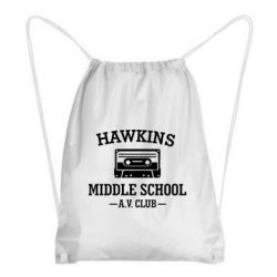 Рюкзак-мешок Hawkins middle school - PrintSalon
