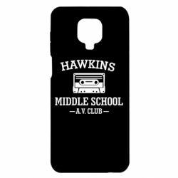Чехол для Xiaomi Redmi Note 9S/9Pro/9Pro Max Hawkins middle school - PrintSalon