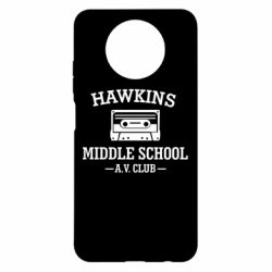 Чехол для Xiaomi Redmi Note 9 5G/Redmi Note 9T Hawkins middle school