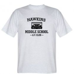 Мужская футболка Stedman Hawkins middle school - PrintSalon