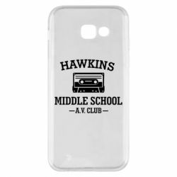 Чехол для Samsung A5 2017 Hawkins middle school - PrintSalon