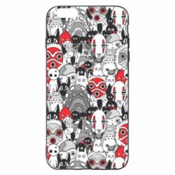 Чохол для iPhone 6 Plus/6S Plus Hayao Miyazaki Characters - PrintSalon
