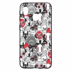 Чохол для Samsung A40 Hayao Miyazaki Characters - PrintSalon