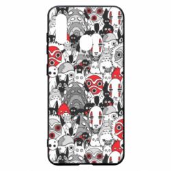 Чохол для Samsung A60 Hayao Miyazaki Characters - PrintSalon