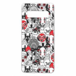 Чохол для Samsung S10 Hayao Miyazaki Characters - PrintSalon