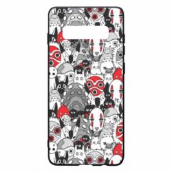Чохол для Samsung S10+ Hayao Miyazaki Characters - PrintSalon