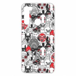 Чохол для Xiaomi Redmi Note 8 Hayao Miyazaki Characters - PrintSalon