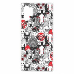 Чохол для Samsung Note 10 Plus Hayao Miyazaki Characters - PrintSalon