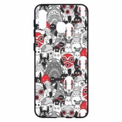 Чохол для Samsung M30 Hayao Miyazaki Characters - PrintSalon