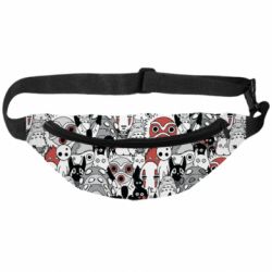 3D-сумка на пояс Hayao Miyazaki Characters - PrintSalon