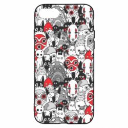 Чохол для iPhone SE 2022 Hayao Miyazaki Characters - PrintSalon