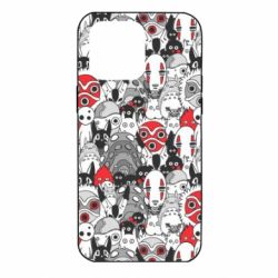Чохол для iPhone 14 Pro Max Hayao Miyazaki Characters - PrintSalon