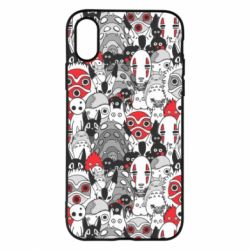Чохол для iPhone X/Xs Hayao Miyazaki Characters - PrintSalon