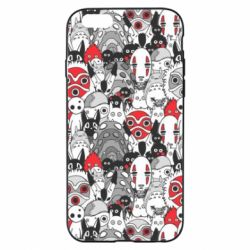 Чохол для iPhone 6/6S Hayao Miyazaki Characters - PrintSalon