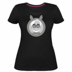 Женская премиум футболка Hayao miyazaki smile