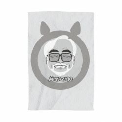 Полотенце с принтом Hayao miyazaki smile - PrintSalon