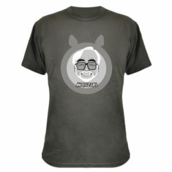 Камуфляжная футболка Hayao miyazaki smile - PrintSalon