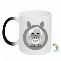 Чашка-хамелеон Hayao miyazaki smile
