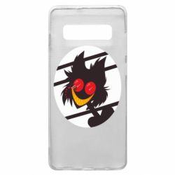 Чехол для Samsung S10+ Hazbin hotel Alastor - PrintSalon