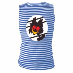 Майка-тельняшка Hazbin hotel Alastor - PrintSalon