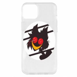 Чехол для iPhone 14 Plus Hazbin hotel Alastor - PrintSalon